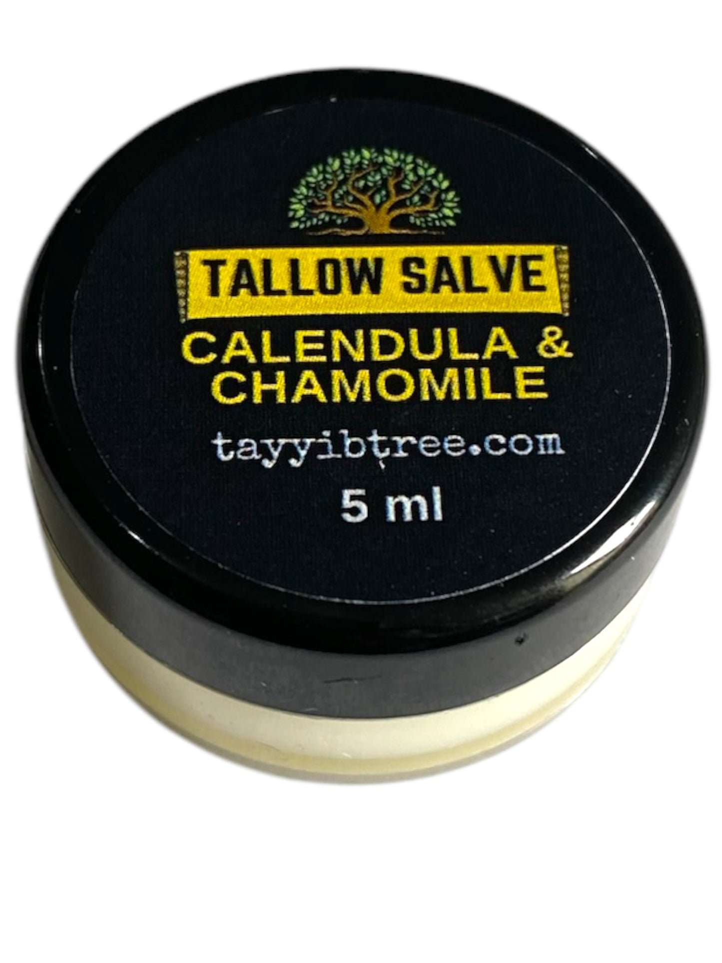 Handmade Tallow Salve With Calendula and Chamomile