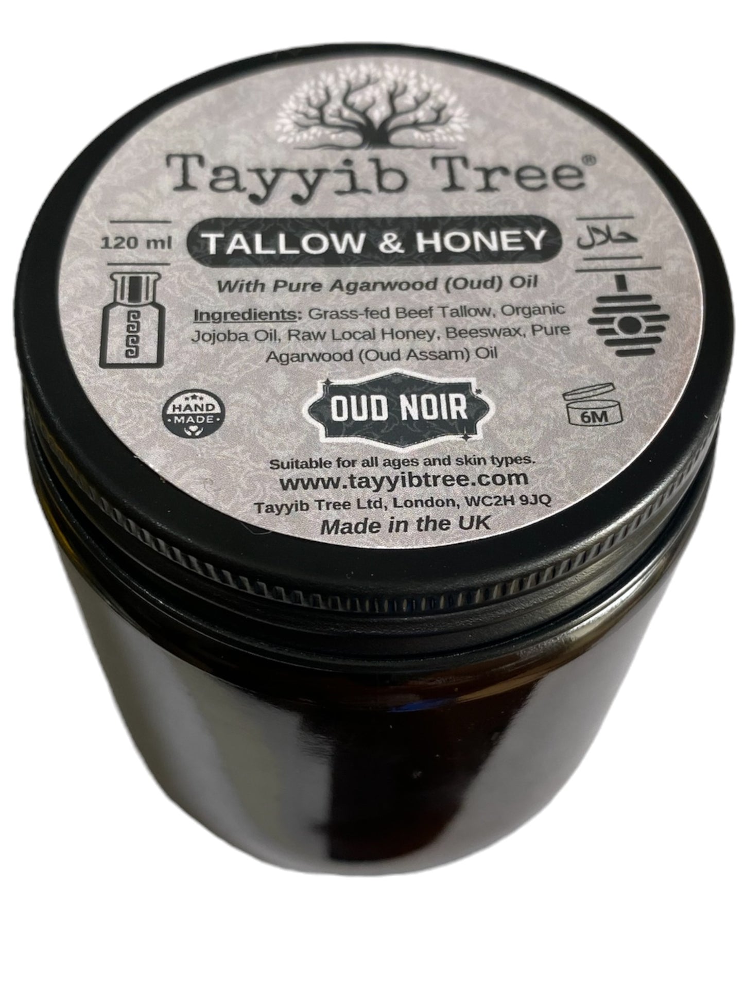 Tallow & Honey Whipped Balm - Handmade in UK, Halal