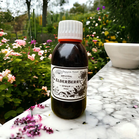 Organic Elderberry Syrup With Black Seed and Manuka Honey - 150ml