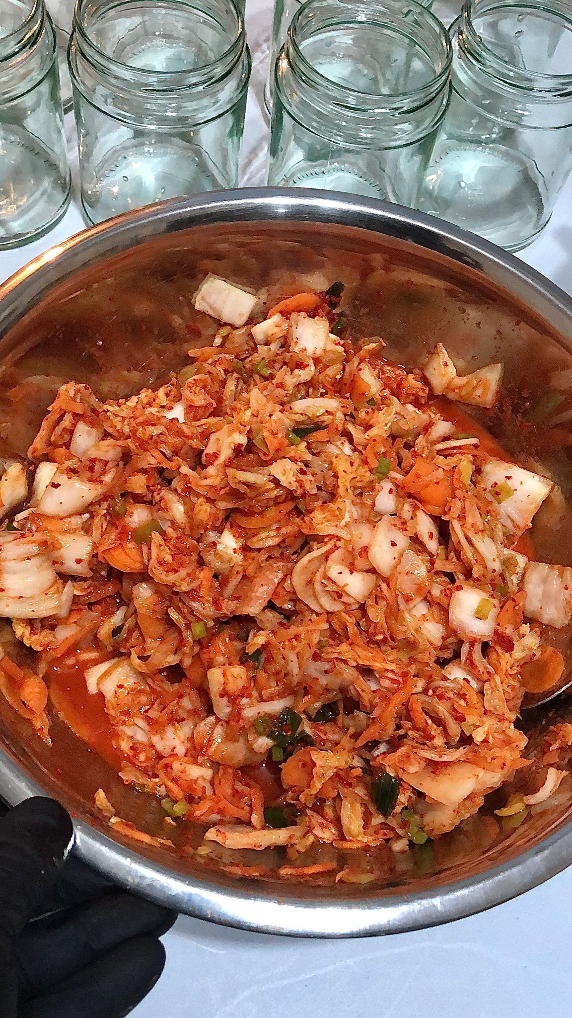 Handcrafted Raw Probiotic Kimchi - Kimchitsu - 500ml