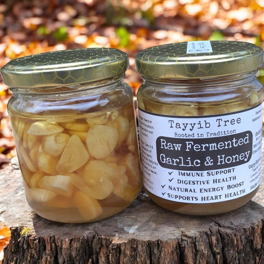 Raw Organic Fermented Honey Garlic - 225ml