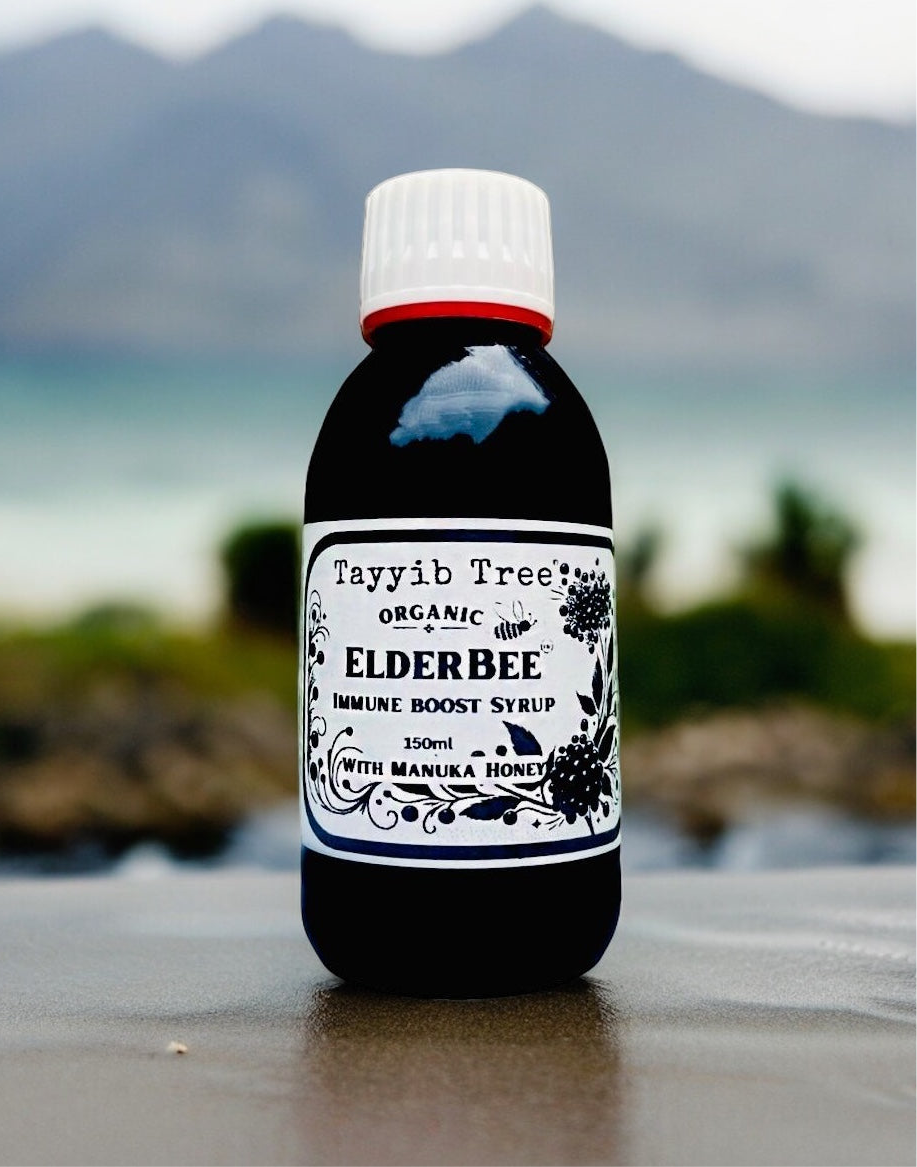 Organic Elderberry Syrup With Black Seed and Manuka Honey - 150ml