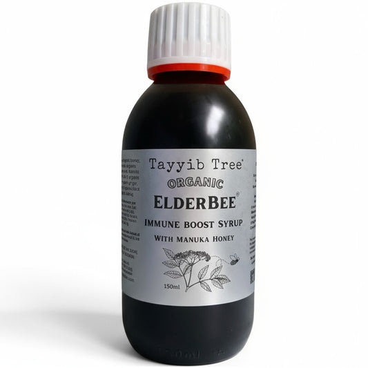 Organic Elderberry Syrup With Black Seed and Manuka Honey - 150ml