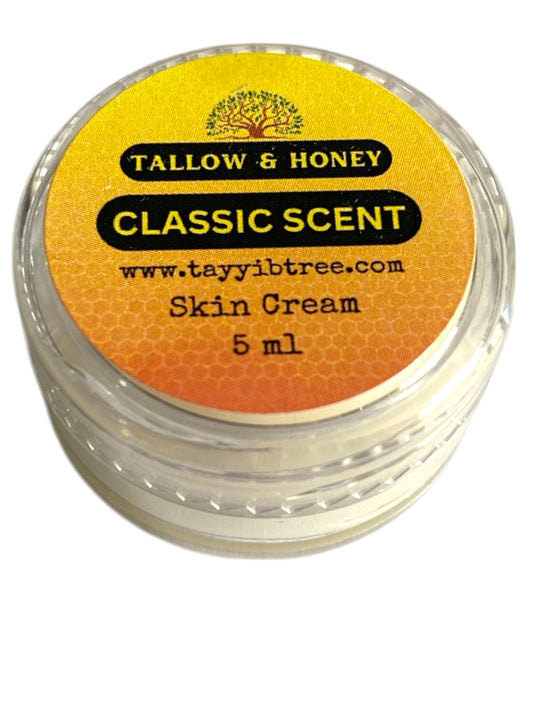 handmade tallow honey balm
