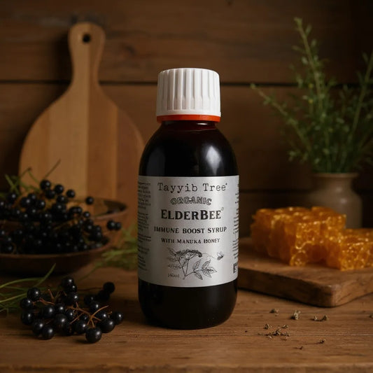 Organic Elderberry Syrup With Black Seed and Manuka Honey - 150ml