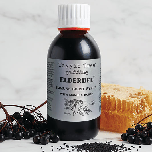 Organic Elderberry Syrup With Black Seed and Manuka Honey - 150ml